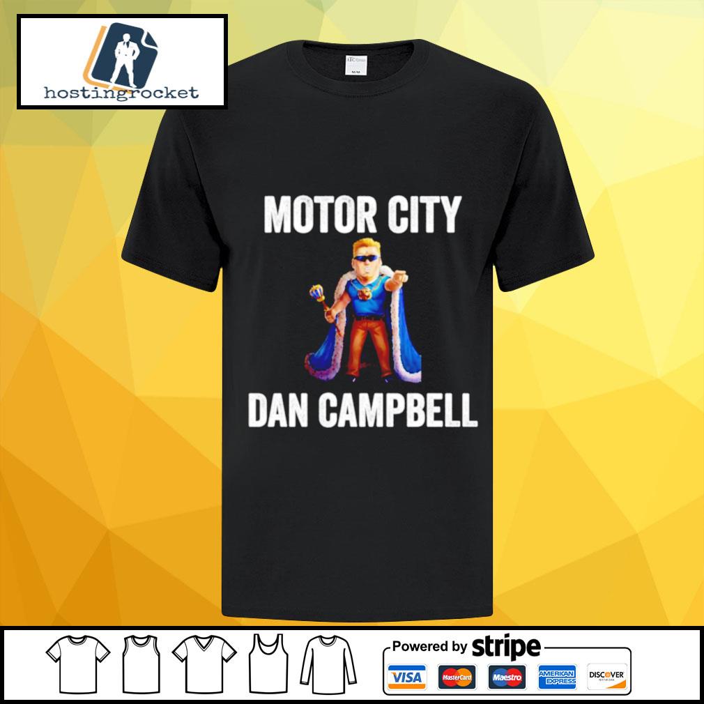 Mcdc Motor City Dan Campbell Funny Football shirt - Kingteeshop